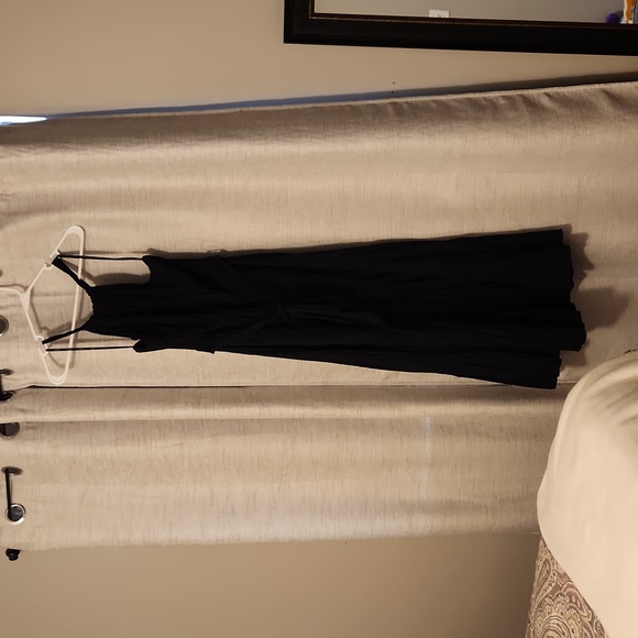 City Chic Navy Halter Maxi Dress - Picture 2 of 8